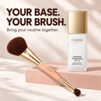 Evrisse Beauty 2-in-1 Build & Conceal Brush - foundation pairing