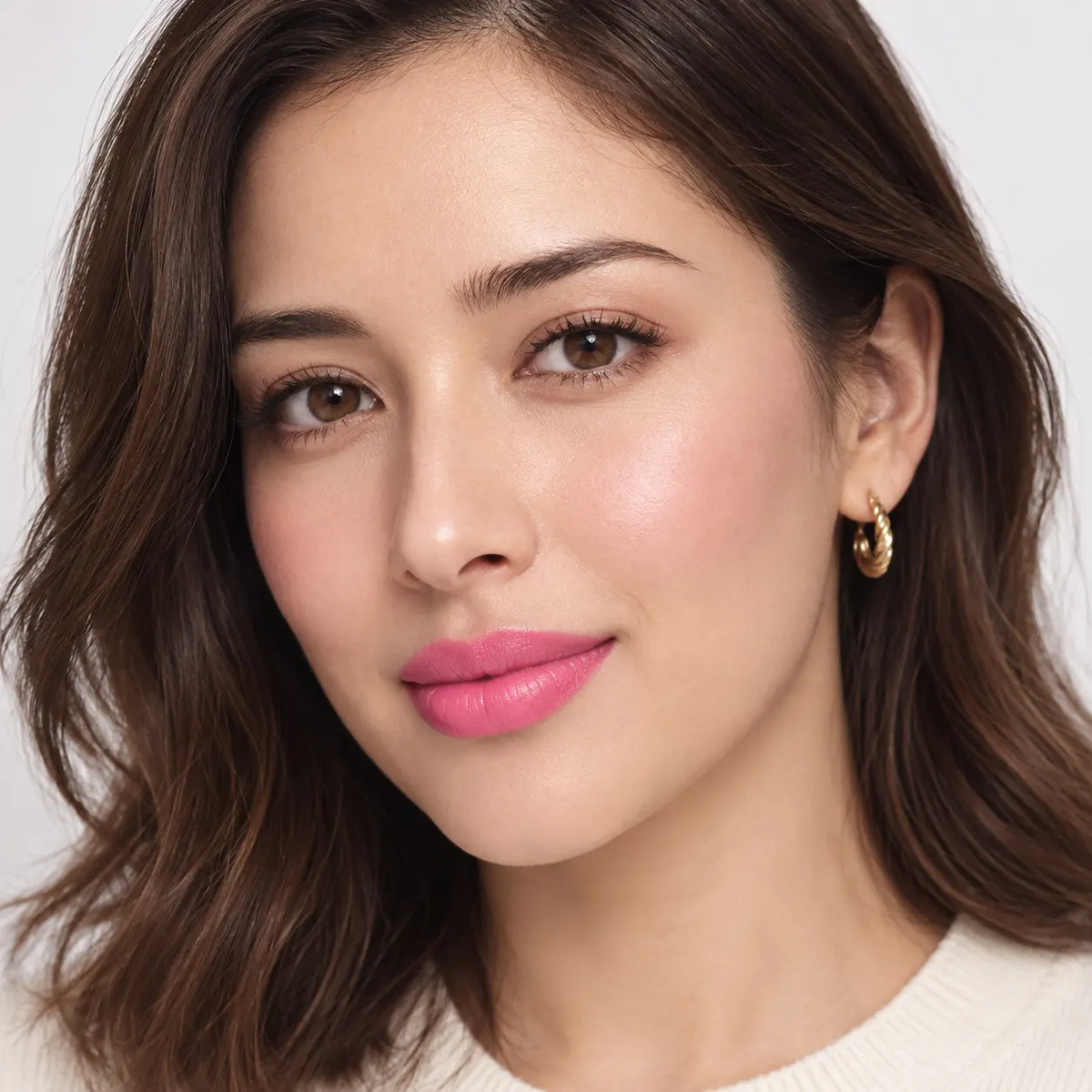 Evrisse Beauty Velvet Dream Lipstick - petal pink look